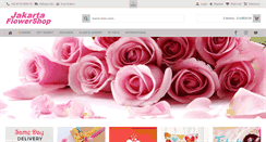 Desktop Screenshot of jakartaflowershop.com